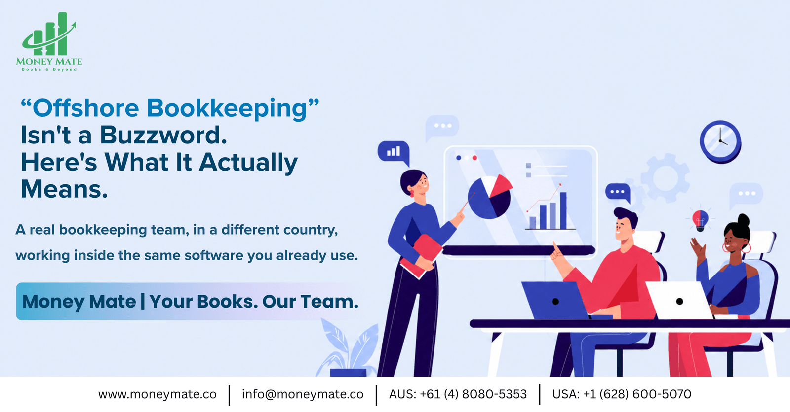 What is offshore bookkeeping — a complete guide for small business owners