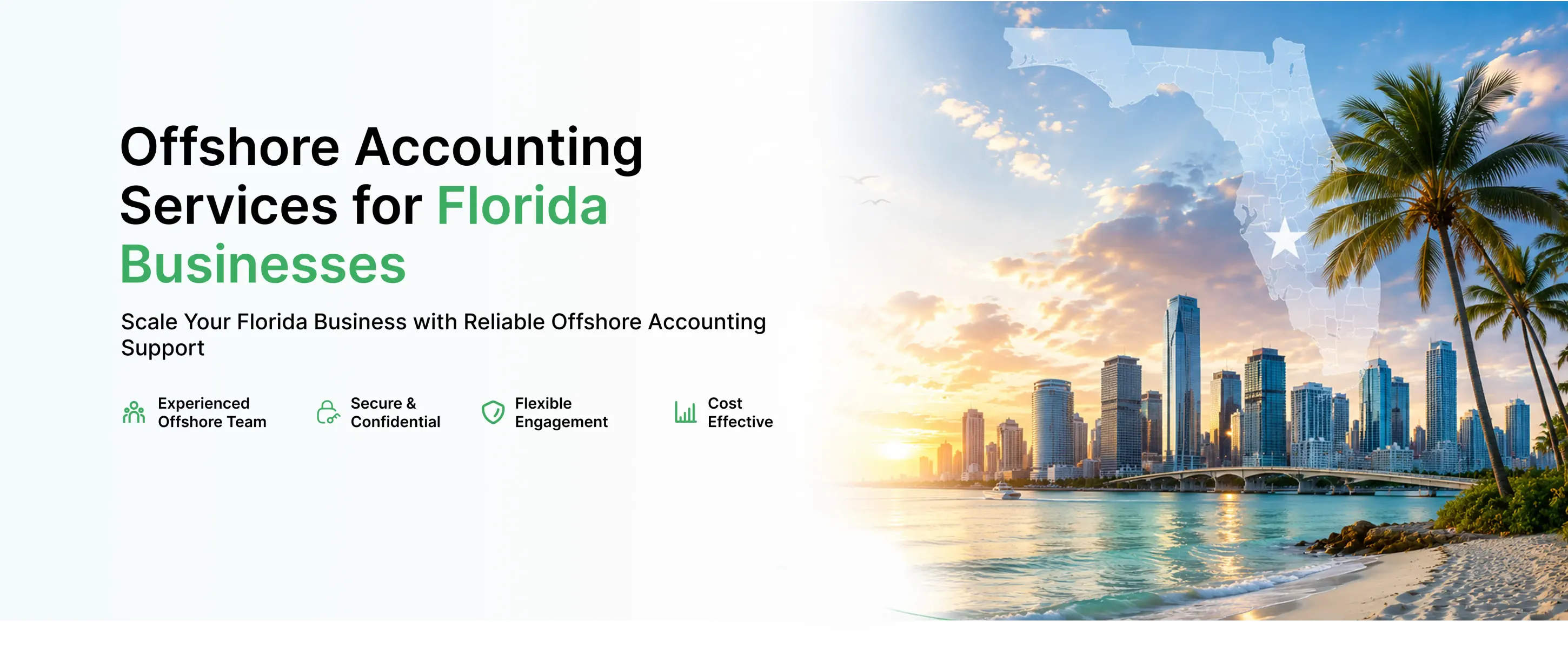 Offshore accounting services for Florida businesses - Miami skyline