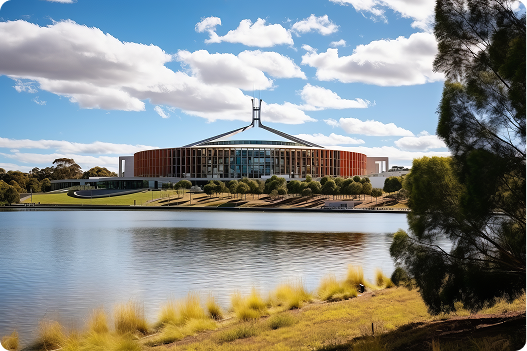 Canberra skyline — Money Mate offshore accounting