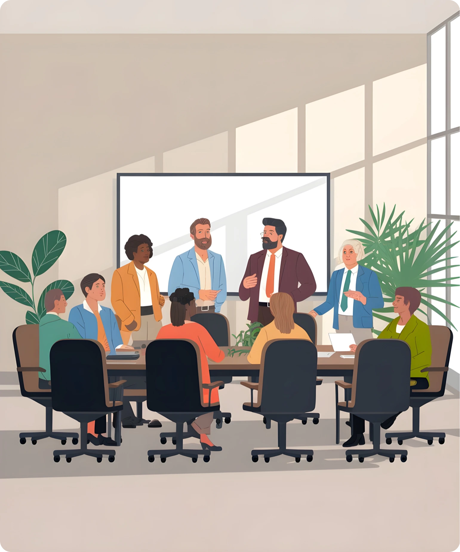 Offshore accounting team collaborating with California business